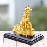 Linh khuyển phong thủy mạ vàng