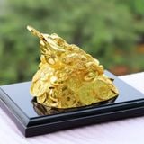 Thiềm Thừ mạ vàng - Cóc 3 chân ngậm tiền vàng