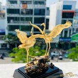 Đôi Hạc Phúc Lộc mạ vàng