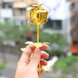 Hoa hồng mạ vàng 24K
