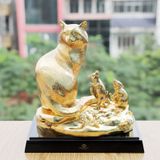 Tượng Mèo Cung Tiến