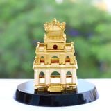 Tháp Rùa Hồ Gươm (Hà Nội) mạ vàng 24K