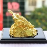 Thiềm Thừ mạ vàng - Cóc 3 chân ngậm tiền vàng