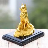 Linh khuyển phong thủy mạ vàng