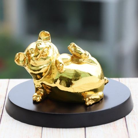 Tượng Heo vàng Viên mãn
