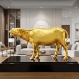 Tượng Trâu Vàng Vững Bước