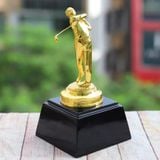 Tượng người đánh Golf mạ vàng - Nam Golfer