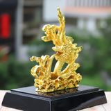 Tượng Rồng Vờn Mây Mạ Vàng