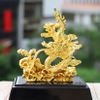 Tượng Rồng Vờn Mây Mạ Vàng