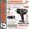  Máy siết bulong dùng pin DEKTON M21 - IW1650PRO 