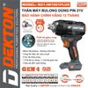  Máy siết bulong dùng pin DEKTON M21 - IW1001PLUS 