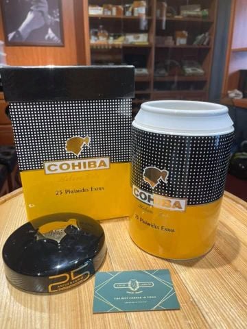 Lọ ủ thuốc Cohiba Piramides extra (Giá: Liên hệ)
