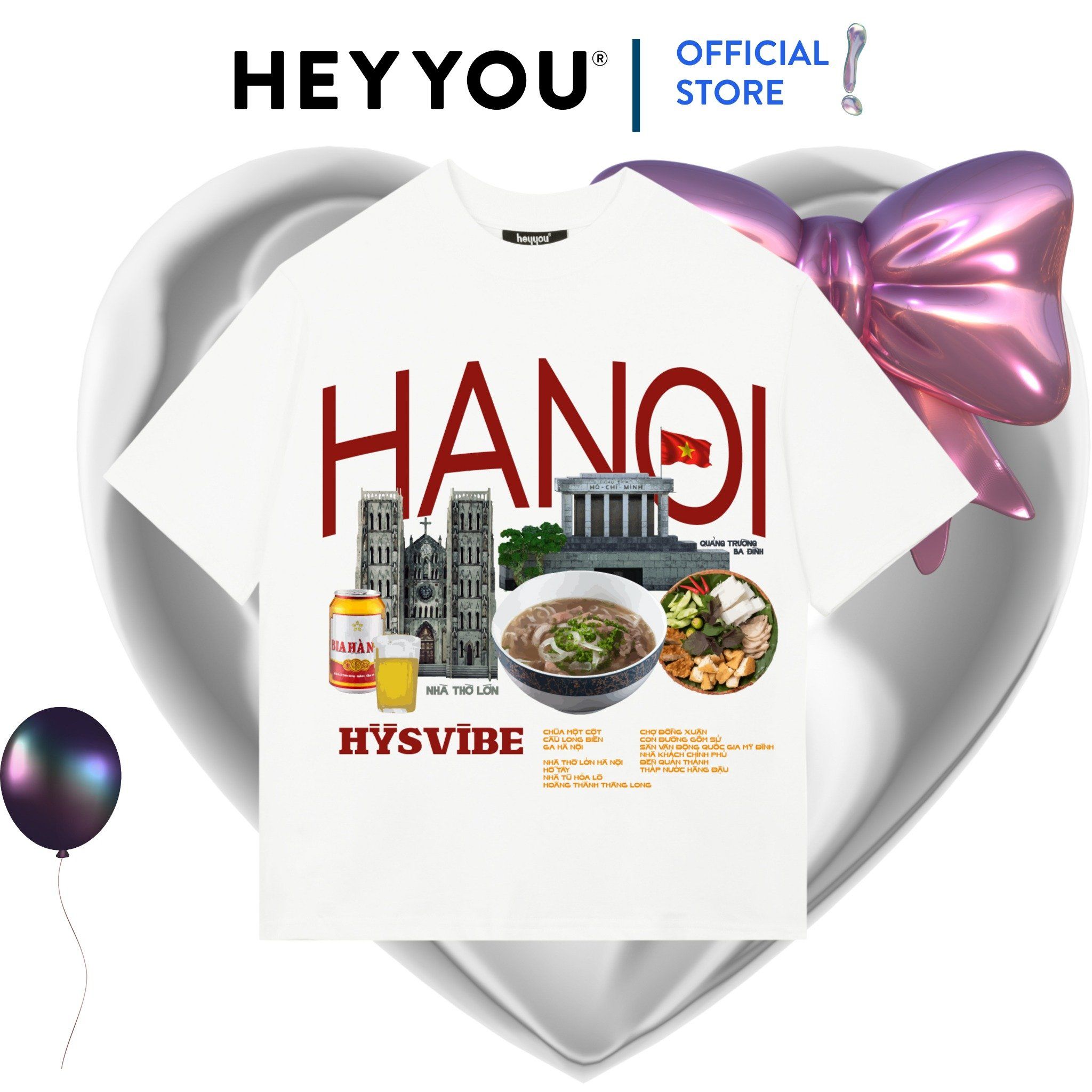 COTTON PREMIUM - ÁO THUN HEYYOU 