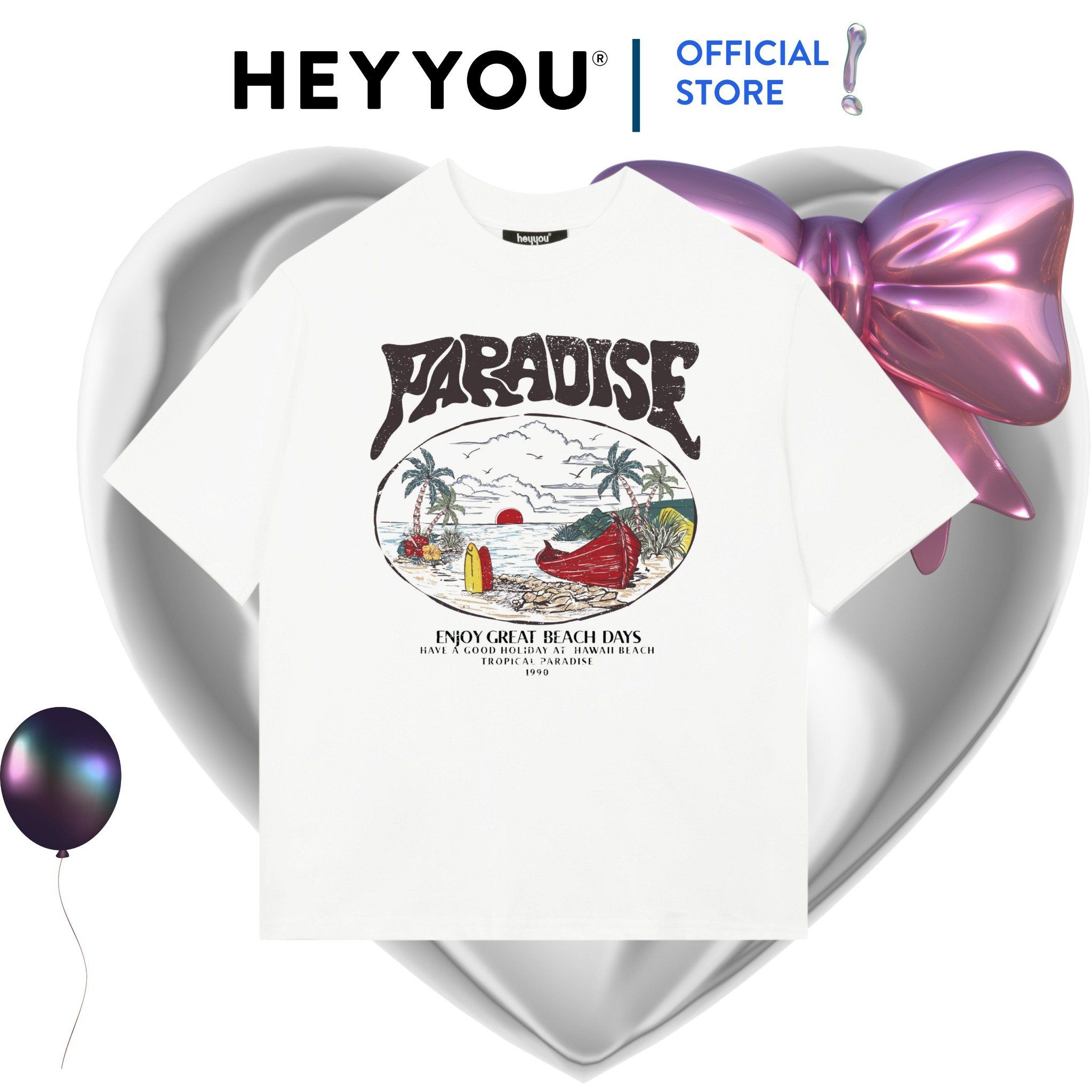 COTTON PREMIUM - ÁO THUN HEYYOU 