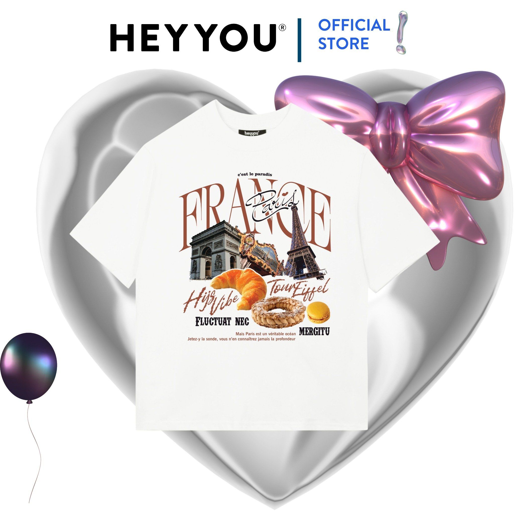 COTTON PREMIUM - ÁO THUN HEYYOU 