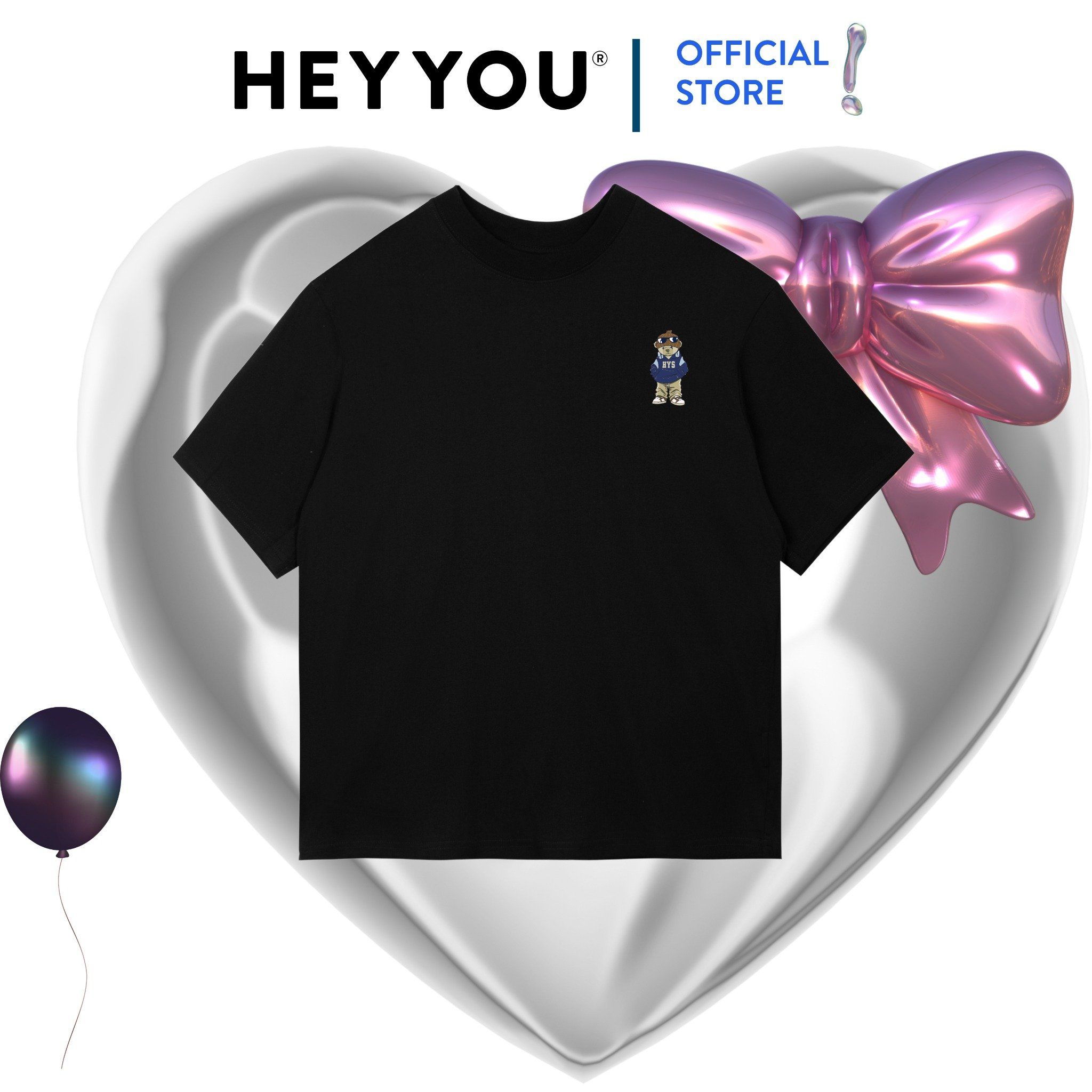 COTTON PREMIUM - ÁO THUN HEYYOU 