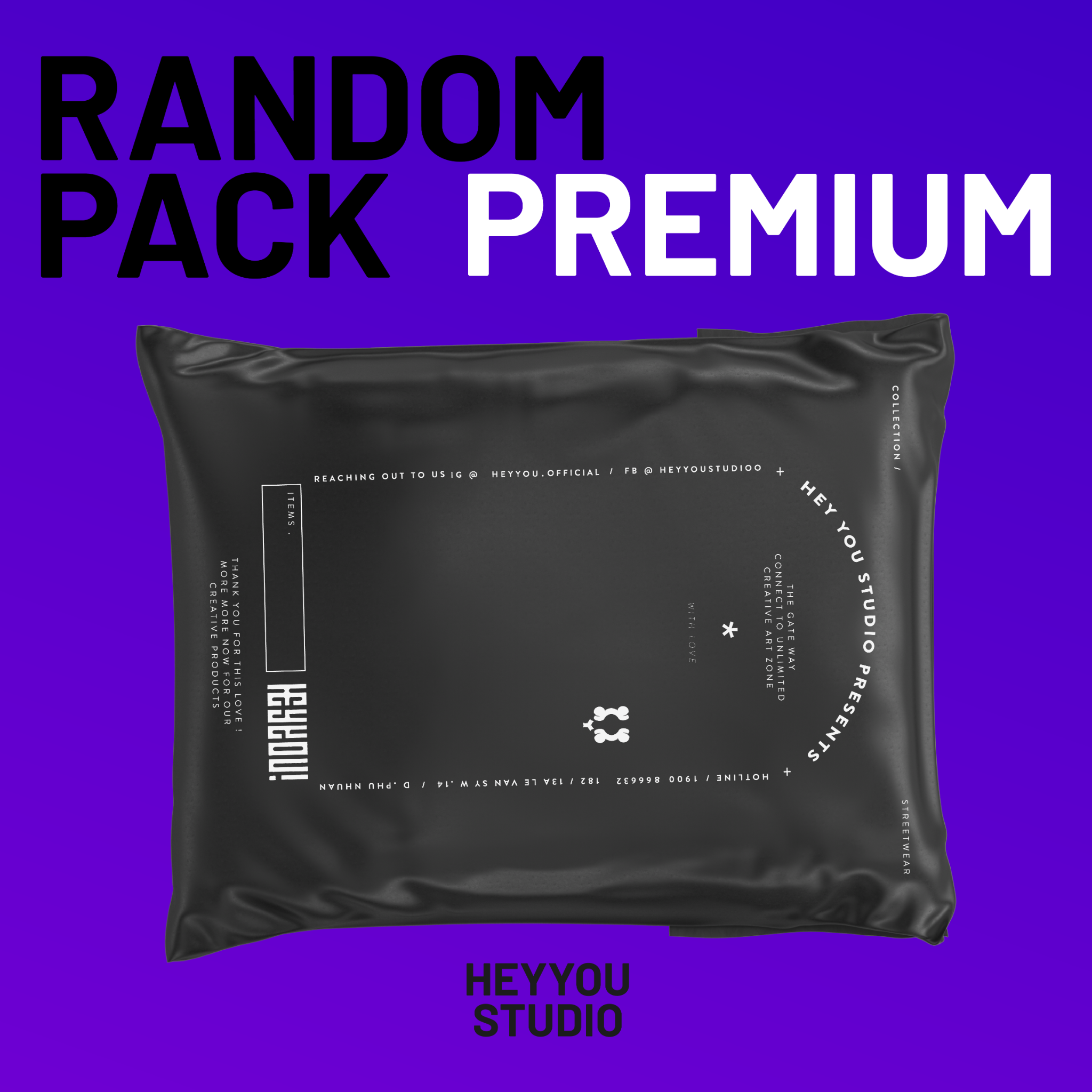 RANDOM PACK - NHẬN ĐƯỢC 1 TRONG TOÀN BỘ SẢN PHẨM COTTON PREMIUM