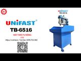 Máy taro tự động bánh răng UNIFAST TB-6516 1500W M3-M16 có chân đế, bơm làm mát
