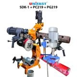  Máy tạo rãnh, máy cắt ống, máy khoan khoét lỗ ống chữa cháy PCCC 