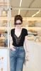 Áo Bodysuit Nhúng Phối Ren