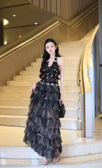 Áo Yếm Lưới Kết Hoa