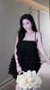 Đầm Babydoll Tầng Viền Đá