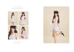 Đầm Yếm Xòe Nhúng Ngực