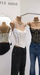 Áo 2S Ren Hoa Tà Nhọn