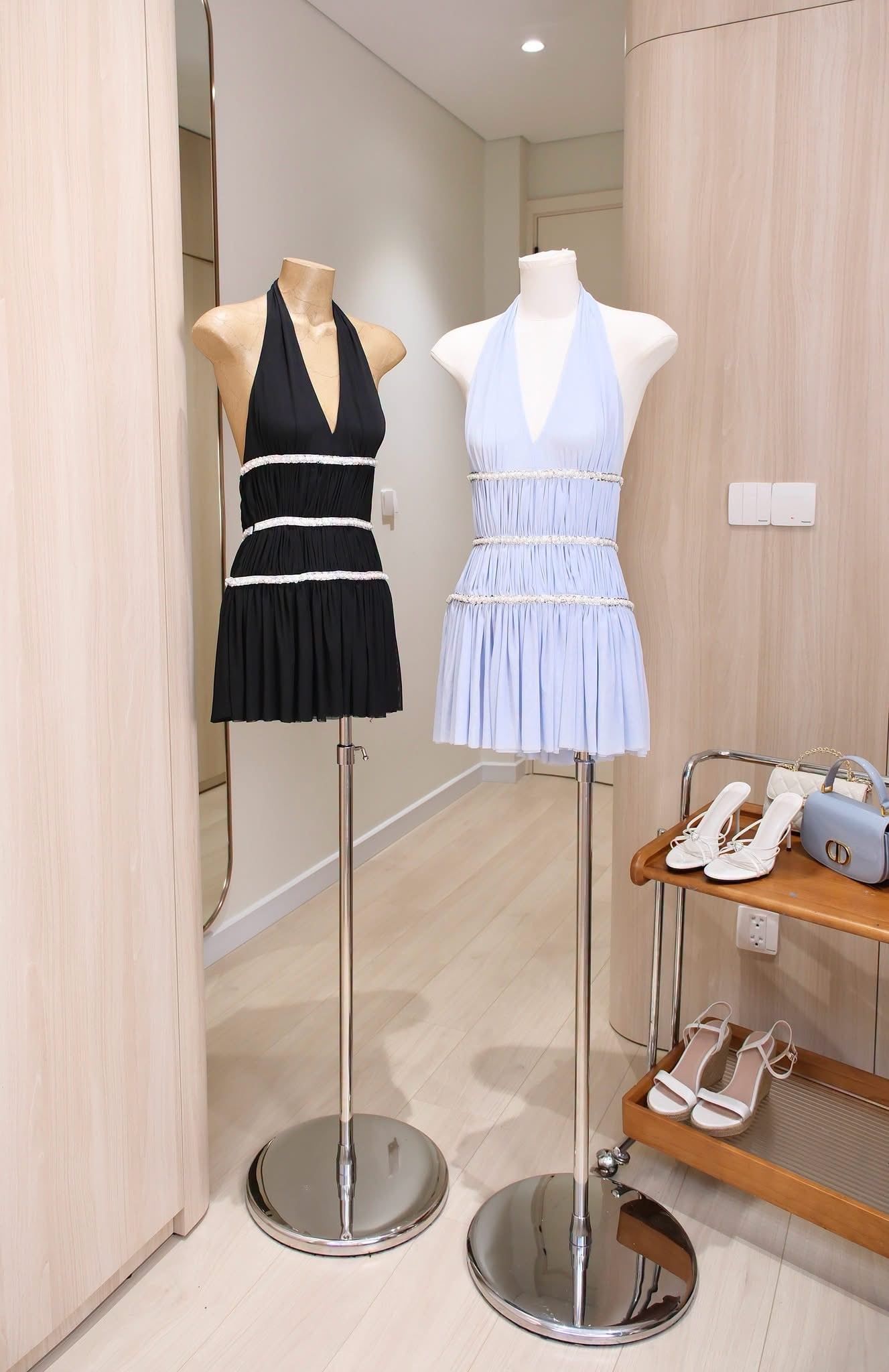 Đầm Yếm Lưới Viền Châu