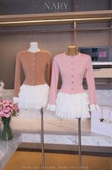 Set Áo Tay Loe Cv Xô