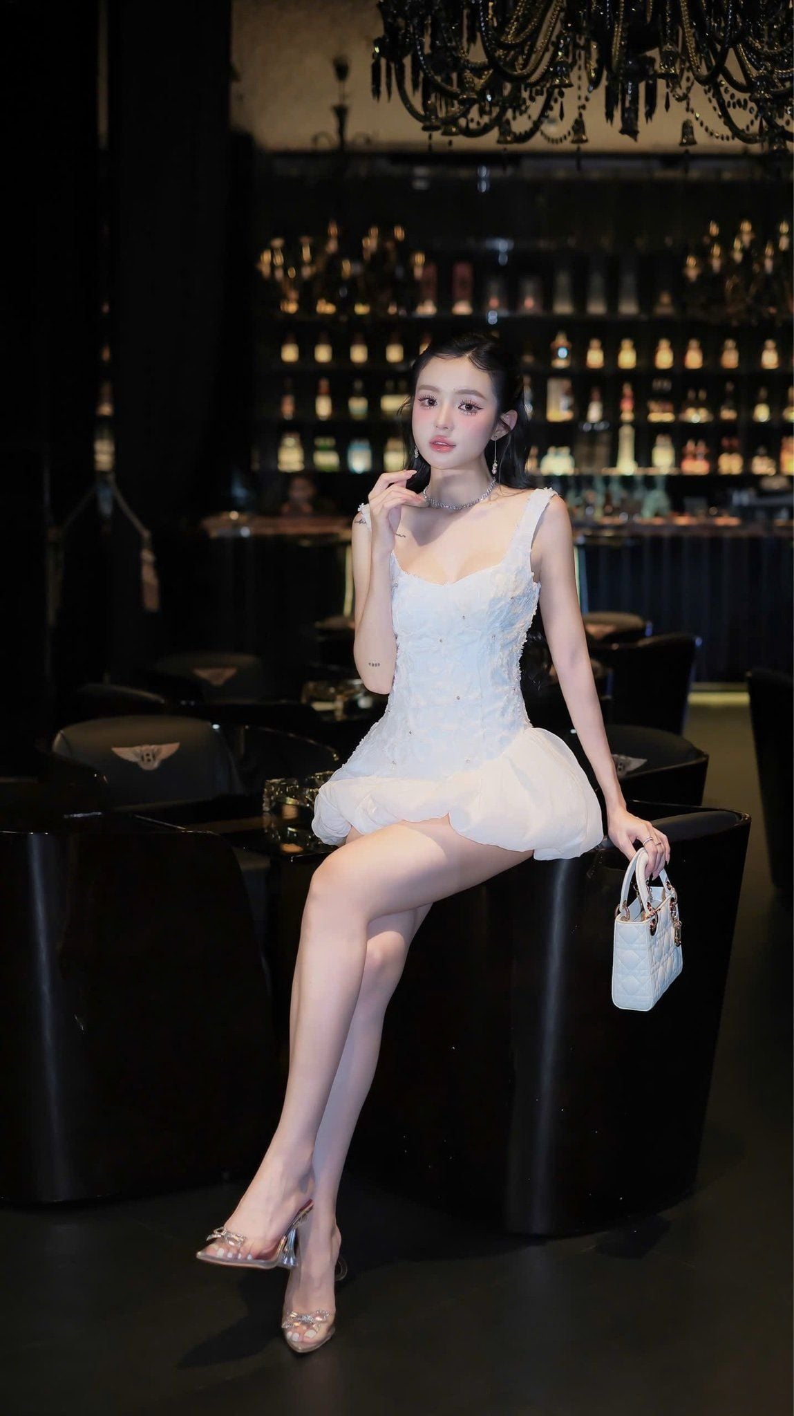 Đầm Tùng Bí Hoa Nổi