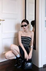 Set Áo Ống Sọc Cv Xòe