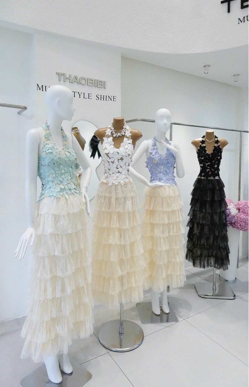 Áo Yếm Lưới Kết Hoa