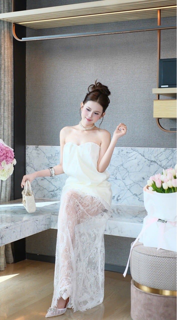 Set Cup Lụa Cv Ren