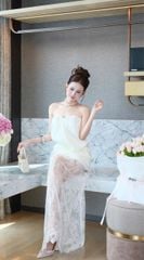 Set Cup Lụa Cv Ren