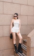 Set Bodysuit Quần Nhúng Bèo