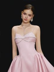 Đầm Xòe Ren Viền Đá