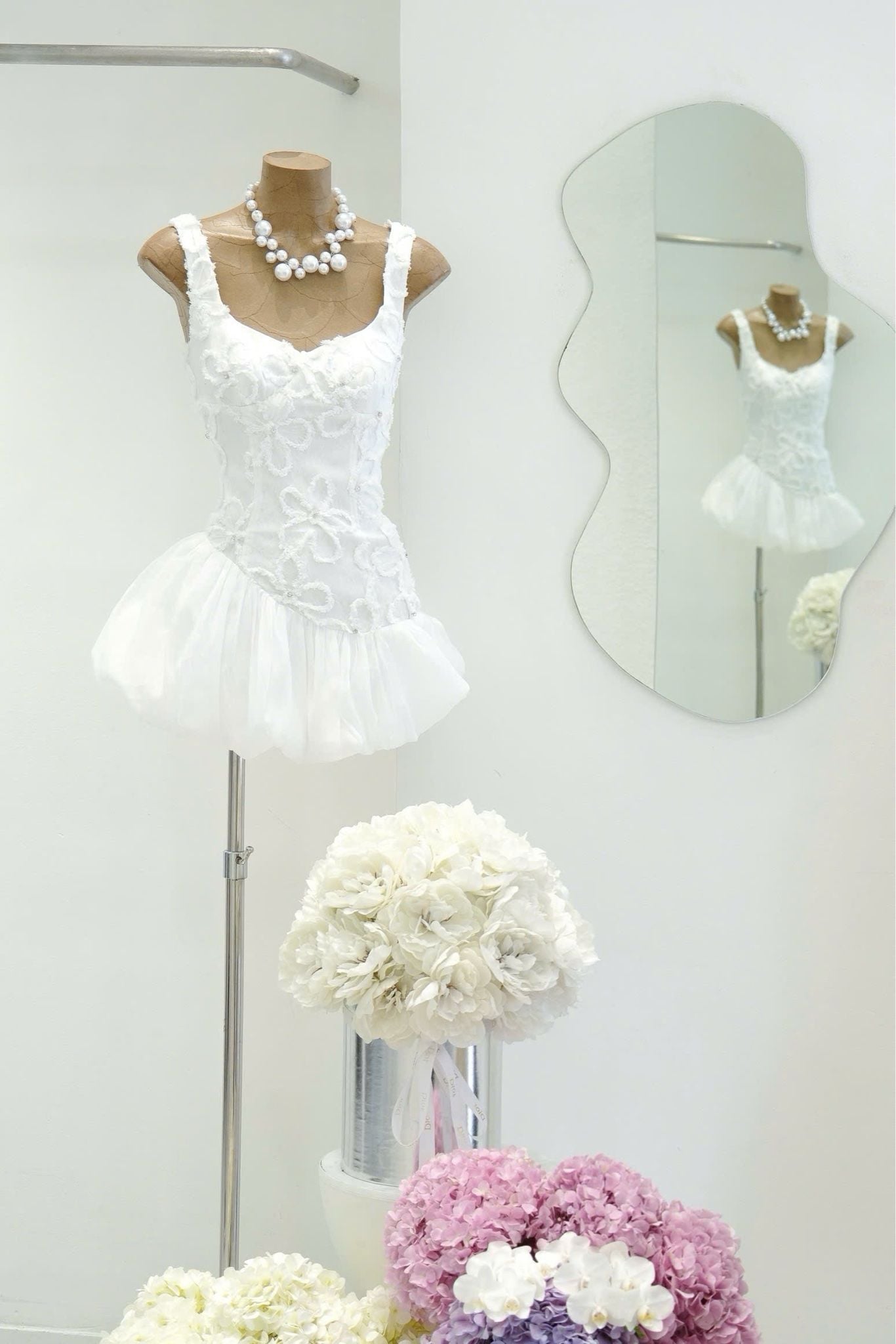 Đầm Tùng Bí Hoa Nổi