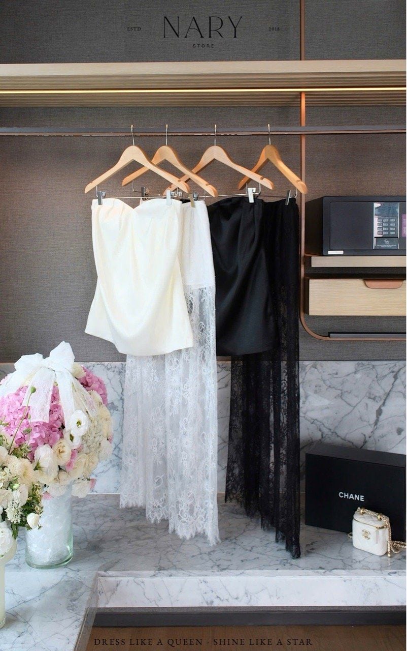 Set Cup Lụa Cv Ren