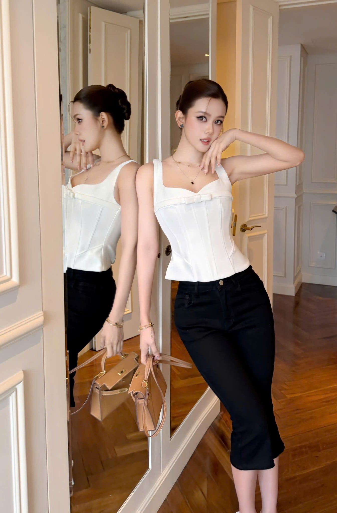 Quần Jean Lửng Basic