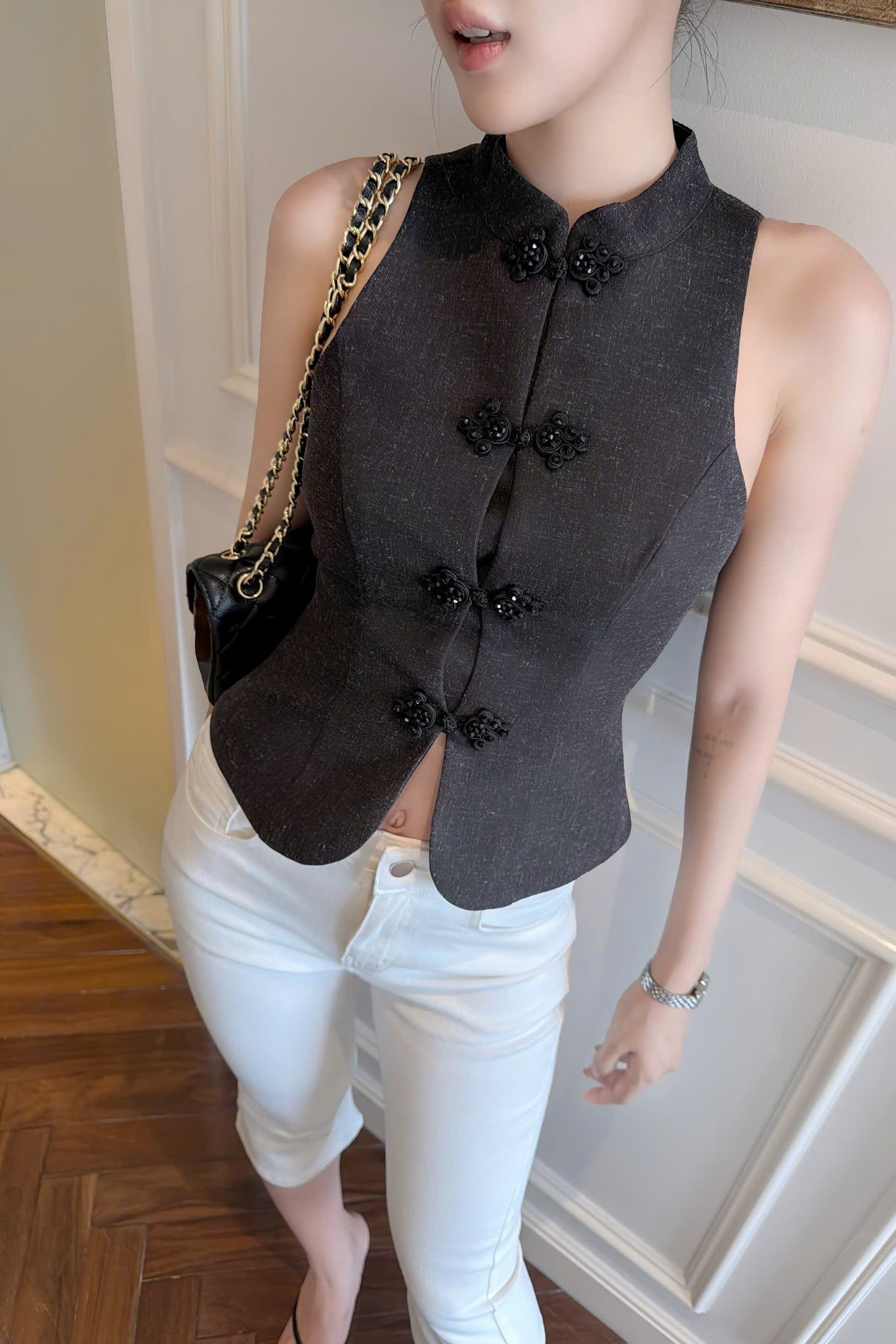 Quần Jean Lửng Basic