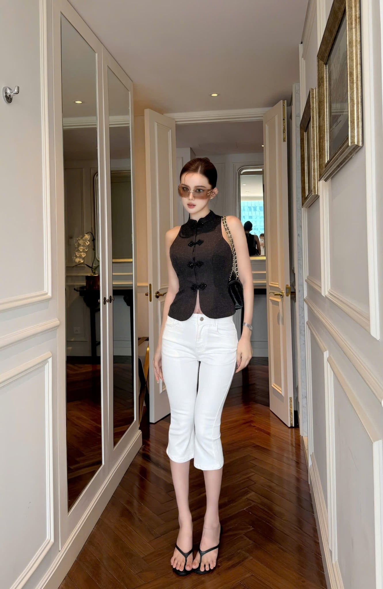 Quần Jean Lửng Basic