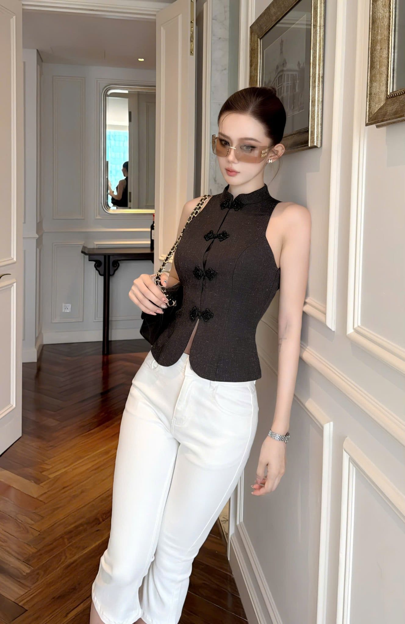 Quần Jean Lửng Basic