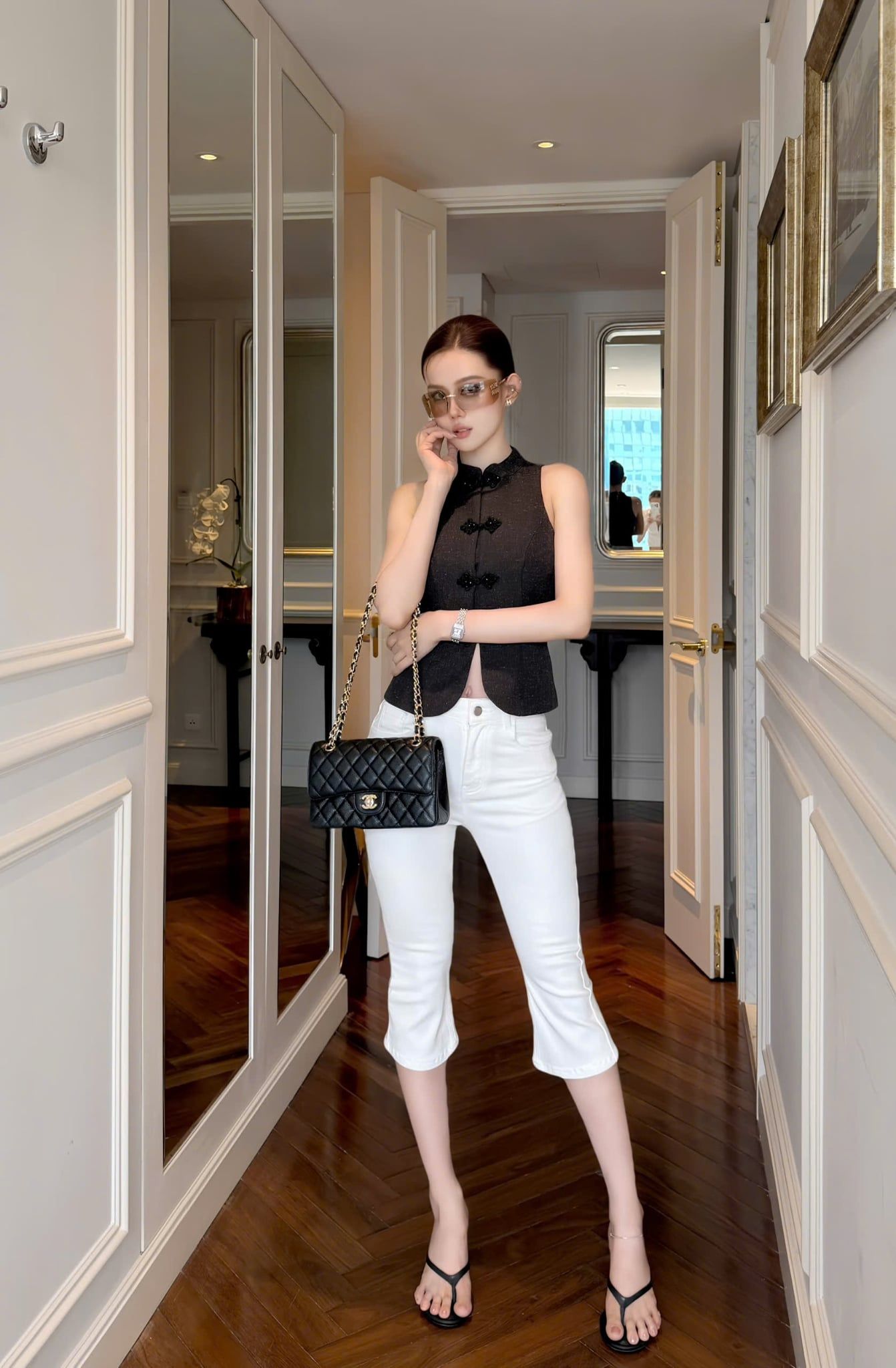 Quần Jean Lửng Basic