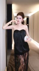 Set Cup Lụa Cv Ren