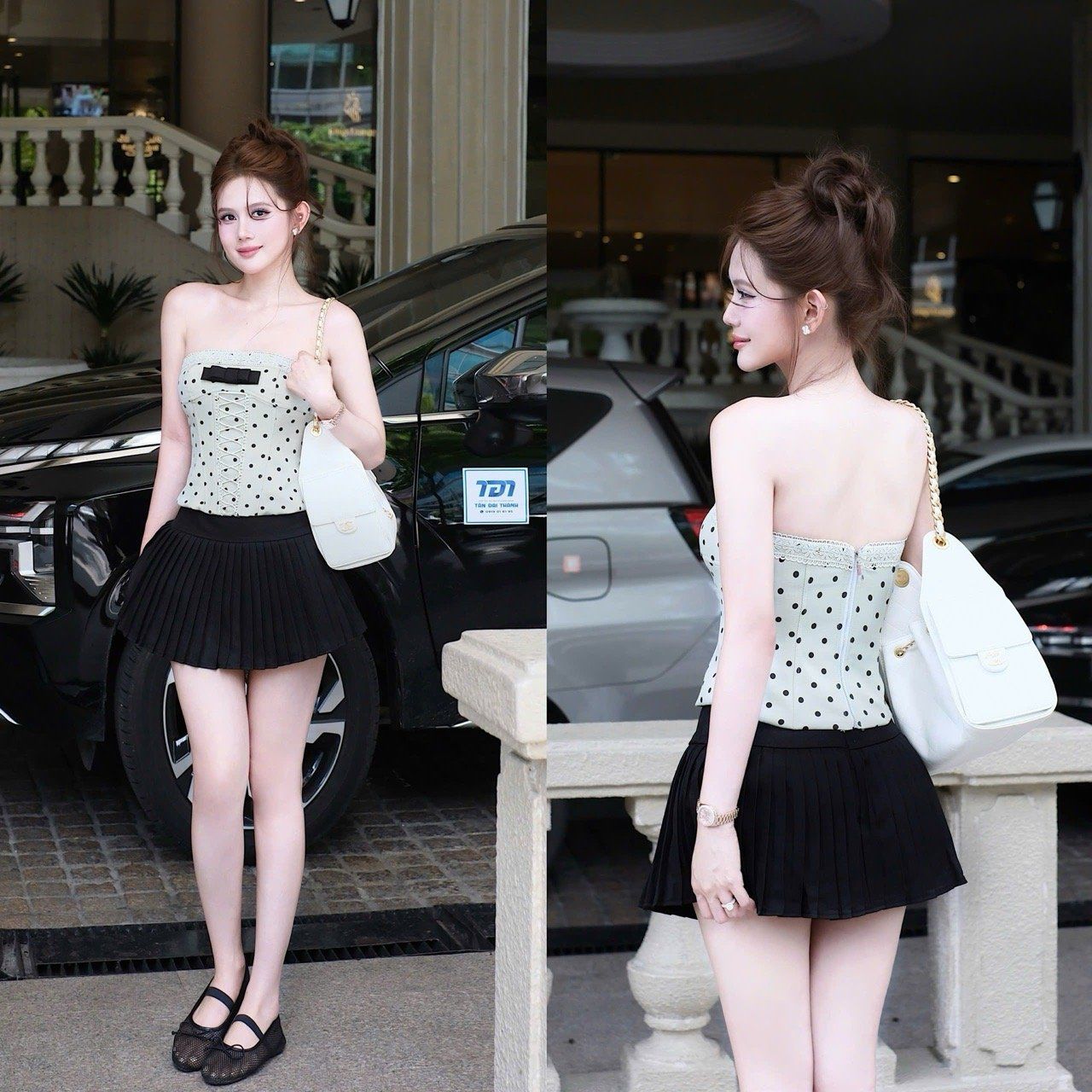 Set Cup Chấm Bi Đan Dây