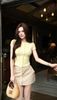 Áo Thun Tay Con Viền Nút
