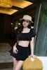 Set Babydoll Tay Phồng