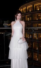Đầm Cổ Yếm Ren Tầng