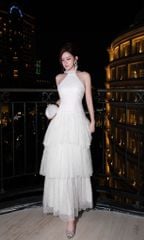 Đầm Cổ Yếm Ren Tầng